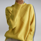 R&B | Damen Luxuriöser Rollkragenpullover