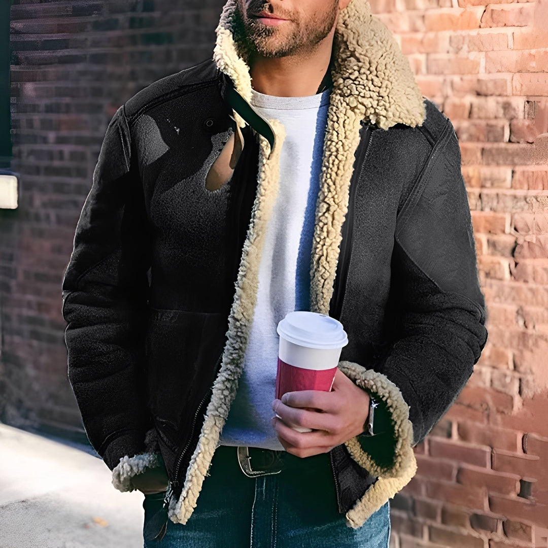 R&B | Jacke mit breiter Rever für Herren