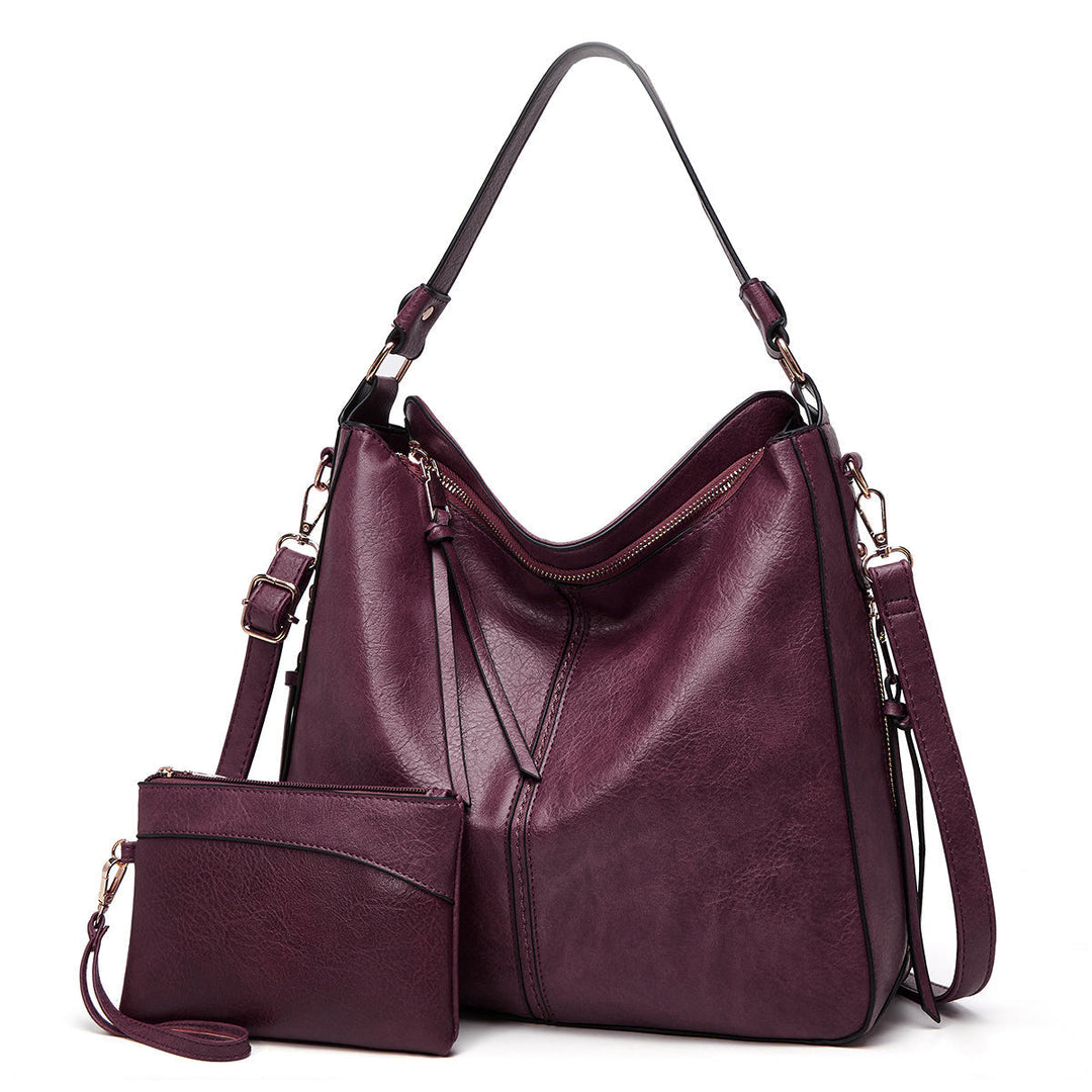 R&B | Vintage-Inspirierte Leder Hobo-Tasche
