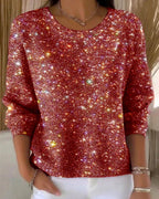 R&B | Sweatshirt mit Rundhalsausschnitt