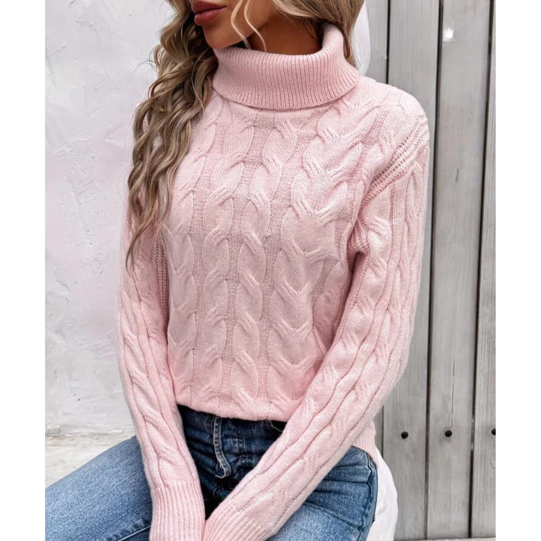R&B | Klassischer Eleganter Rollkragenpullover