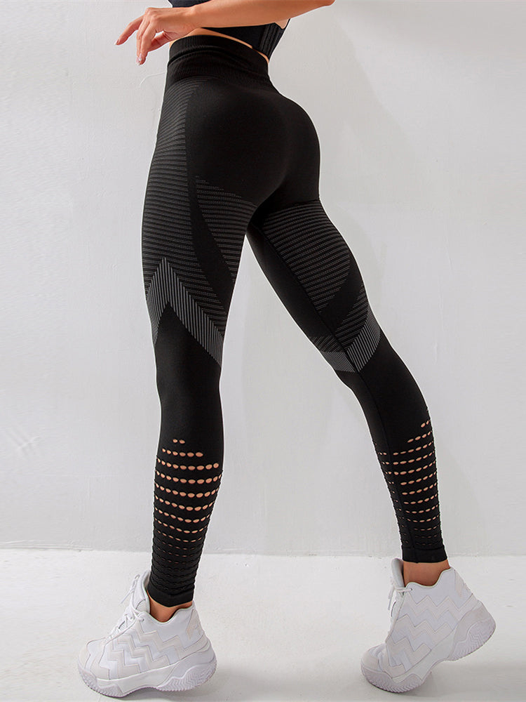 R&B | Weiblich Hohe Taille Open Air Leggings