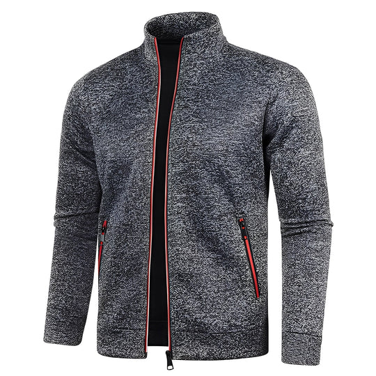 R&B | Stylische Jacke mit Reißverschlusstaschen für Herren