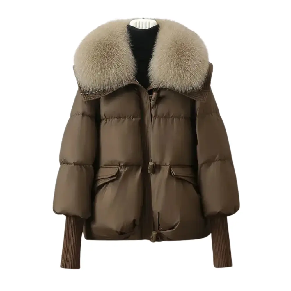 R&B | Warme Frauen Pufferjacke