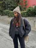 R&B | Kunstpelz-Fleece-Herbstjacke