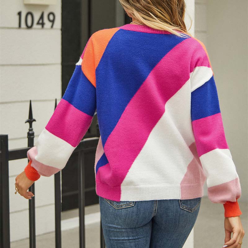 R&B | Farbblock Pullover