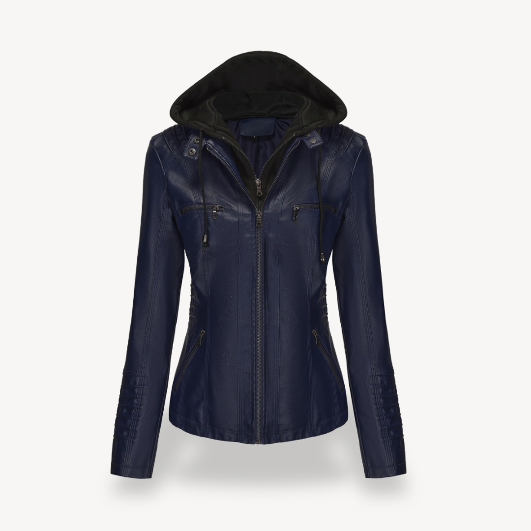 R&B | Motorrad Kunstlederjacke Damen