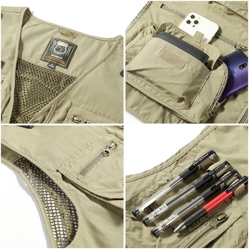 R&B | Cargoweste mit Taschen