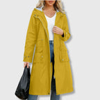 R&B | Lange Alltagsjacke mit Kapuze