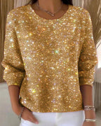 R&B | Sweatshirt mit Rundhalsausschnitt