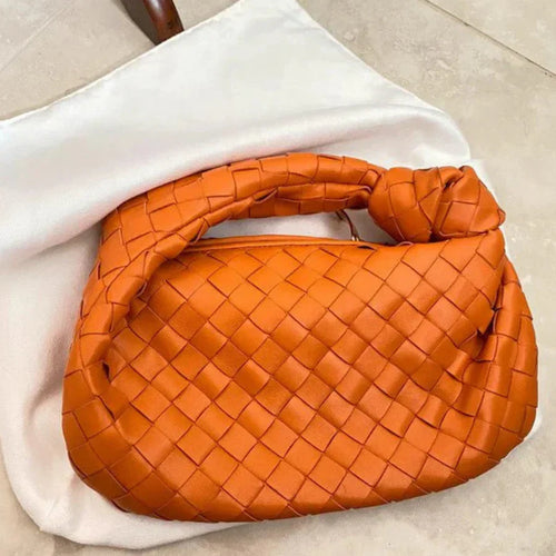 R&B | Frauen Handtasche mit Geknotetem Griff Geflochten