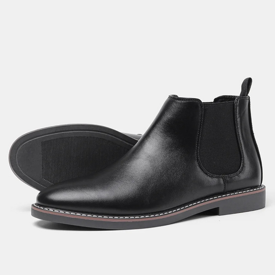 R&B | Klassische Herrenschuhe Stiefel Im Chelsea Stil Aus Leder