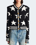 R&B | Strick Jacquard Cardigan