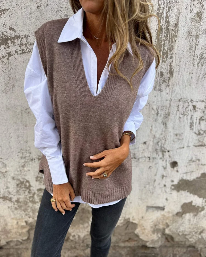 R&B | Strickpullover-Weste