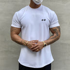 R&B | I T-Shirt aus Elastischem Sportmaterial