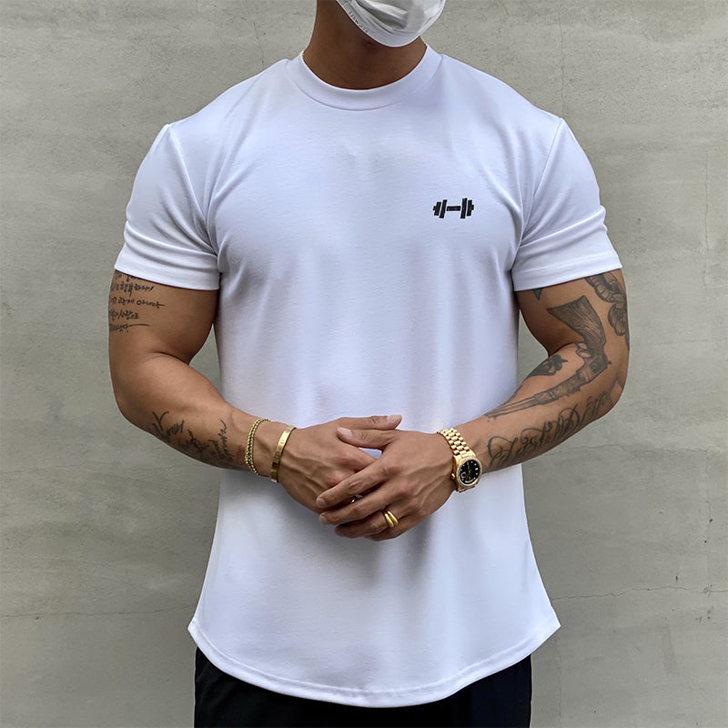 R&B | I T-Shirt aus Elastischem Sportmaterial