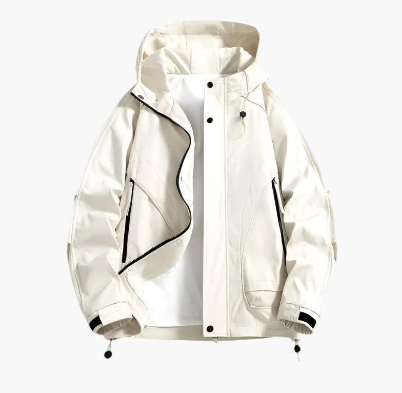 R&B | Outdoor Funktionsjacke - Winddichte Regenjacke für Freizeit und Sport