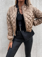 R&B | Gepolsterte Damen Bomberjacke mit Taschen