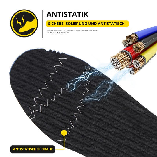 ESD-antistatische High-Top-Sicherheitsschuhe R&B