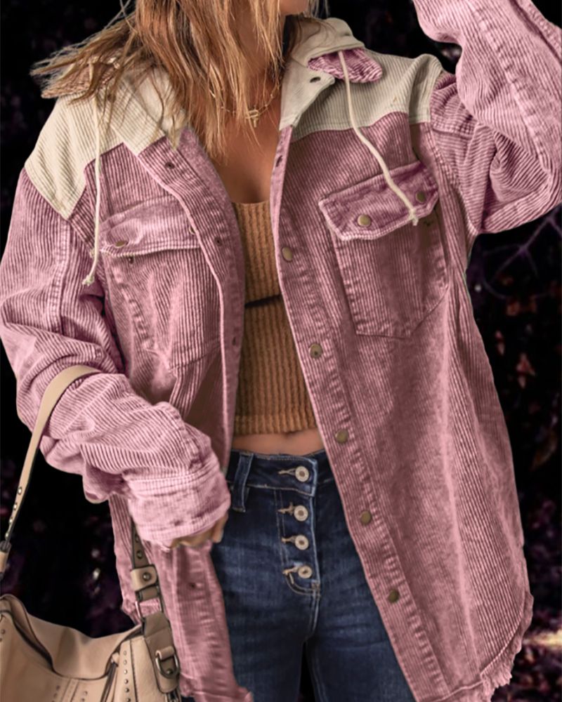 R&B | Stylische Corduroy Jacke