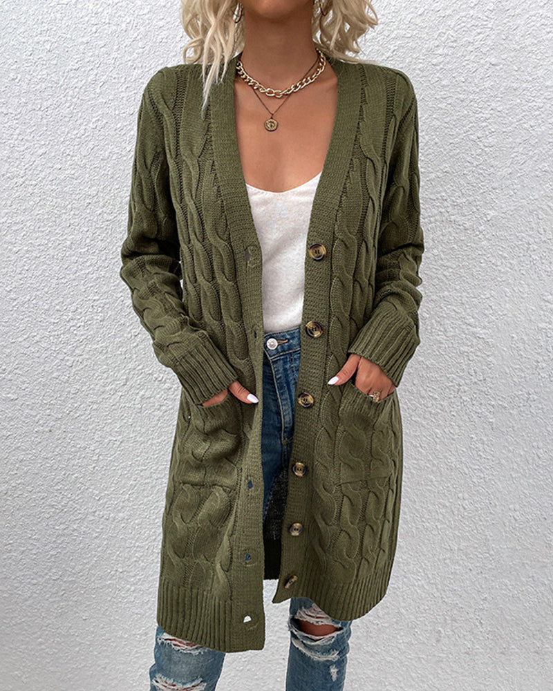 R&B | Stylischer Langarm-Herbst-Cardigan für Damen