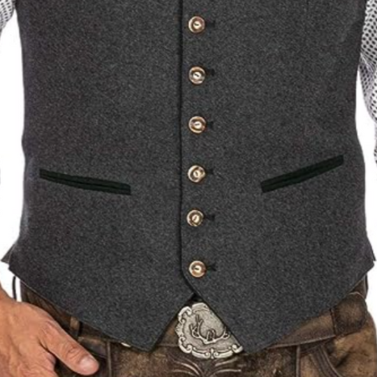 R&B | Herren Weste mit Einem Stilvollen Traditionellen Look