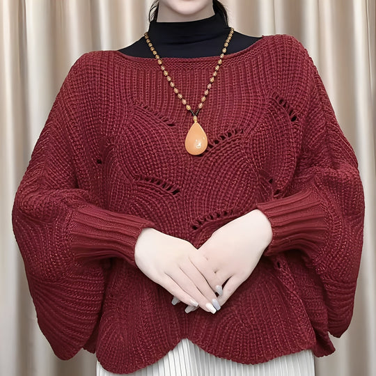 R&B | Damen-Thermopullover mit Weiten Ärmeln