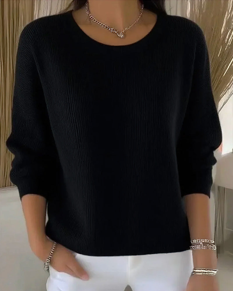 R&B | Uni Rundhals Drop Shoulder