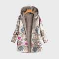 R&B | Stylische Blumen Fleecejacke