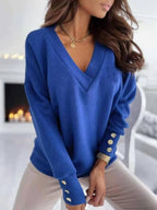 R&B | Schicker Pullover mit V-Ausschnitt