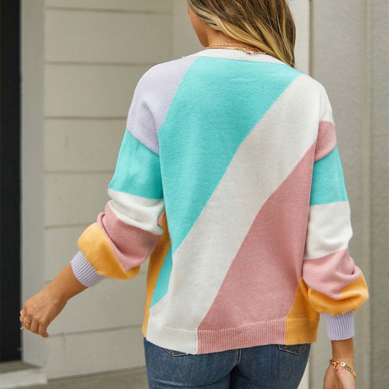 R&B | Farbblock Pullover