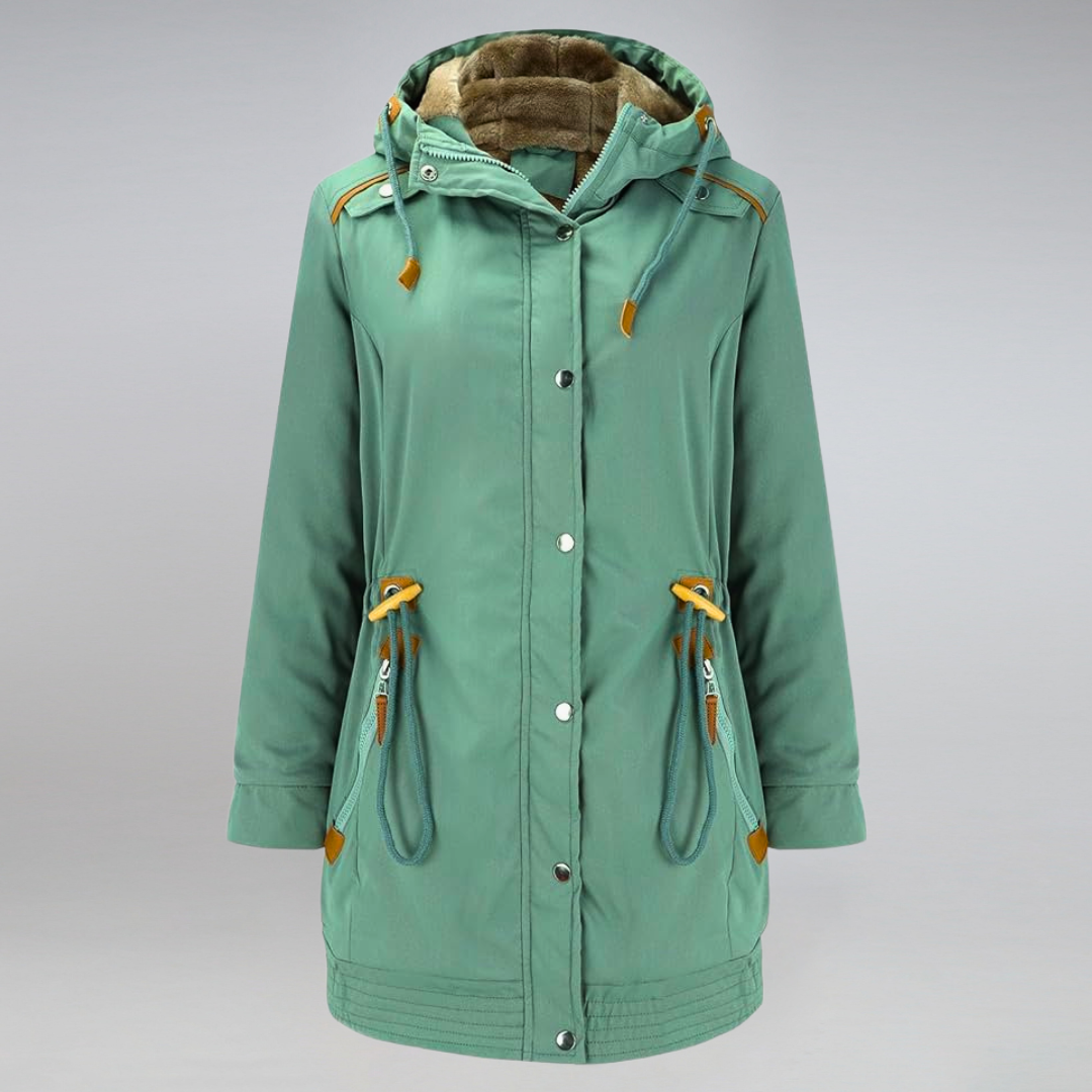 R&B | Wetterfeste Damen-Parka-Jacke