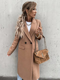 R&B | Langes Daunenjacke Eleganter Zeitloser Stil Ideal Für Den Winter
