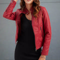 Stilvolle Damen-jacke mit Reißverschlusstaschen