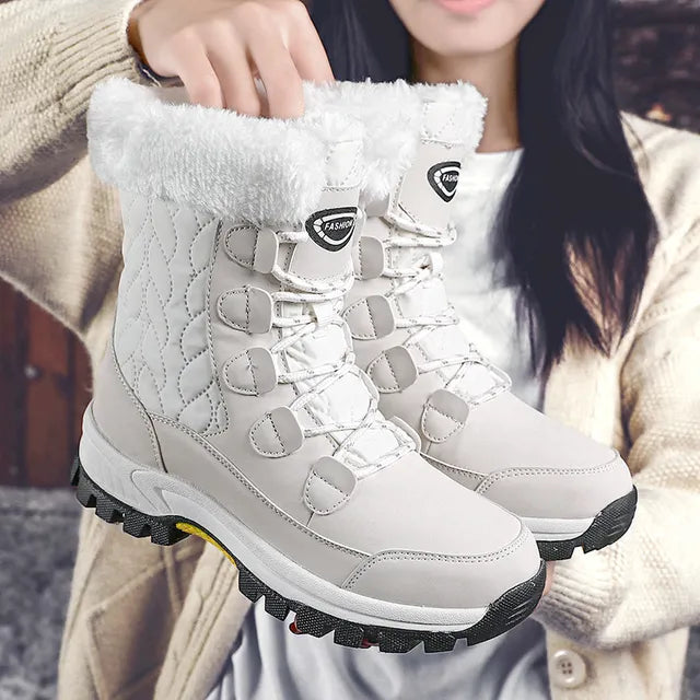 R&B | Winter-Schnürstiefel Stylisch