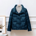 R&B | Gequiltete Puffer - Rollkragen Pufferjacke