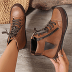 Stilvolle Stiefel bis zur Wadenmitte mit seitlichem Reißverschluss R&B