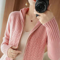 R&B | Damen-Cardigan Aus mit Schickem Kordelzug
