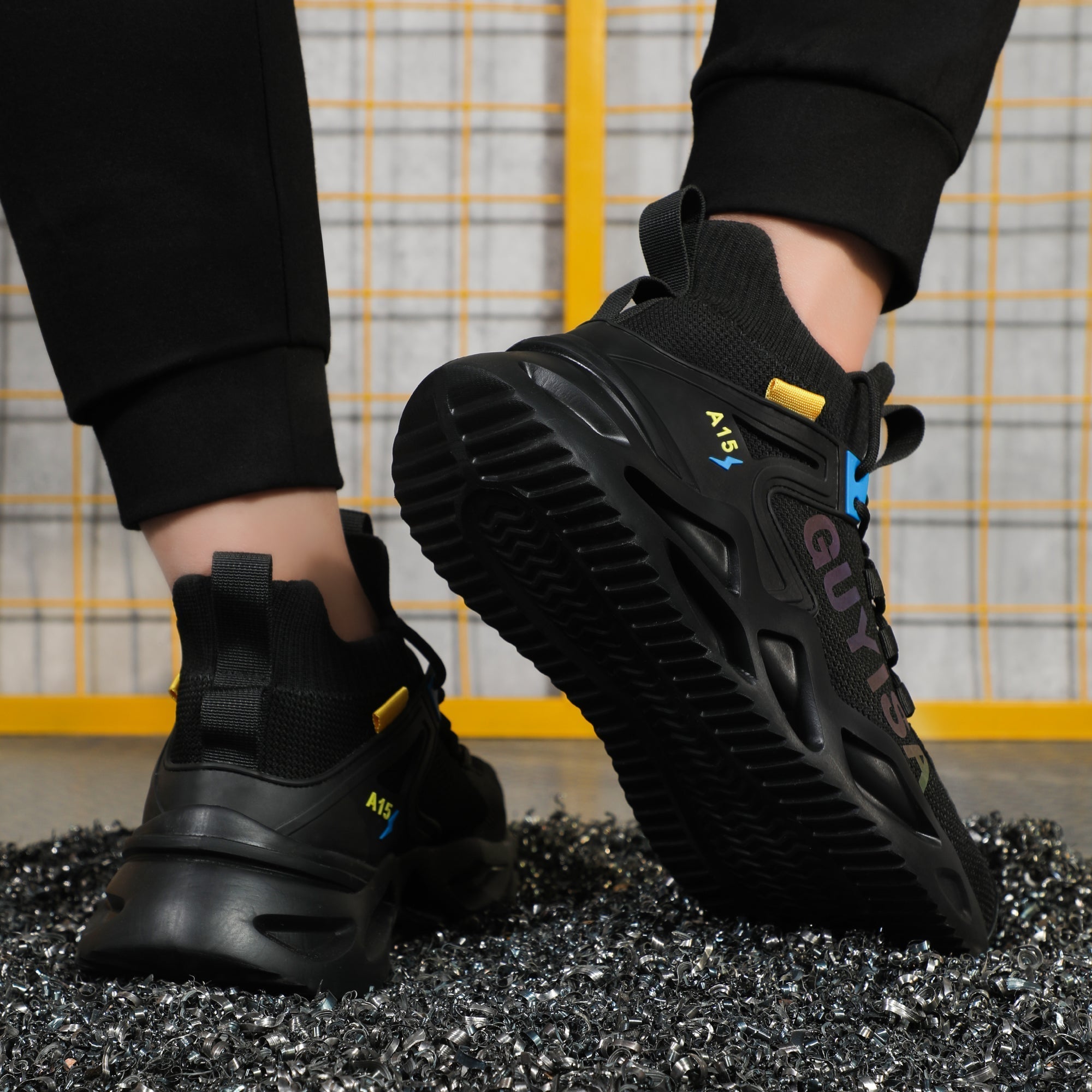 Infinity Flyknit Atmungsaktive Sicherheitsschuhe R&B