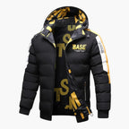 R&B | Wendbare Winterjacke mit Kapuze für Männer