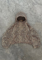 R&B | Leopardenmuster Hoodie und Jogginghose Set für Damen
