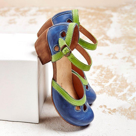 R&B | Elegante Sandalen mit Niedrigem Absatz