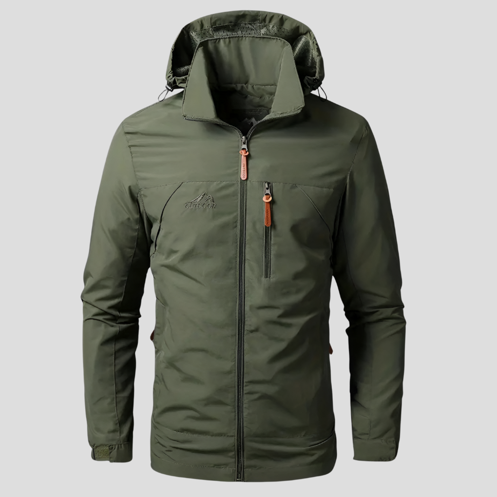 R&B | Wasser- und Winddichte Outdoorjacke für Herren