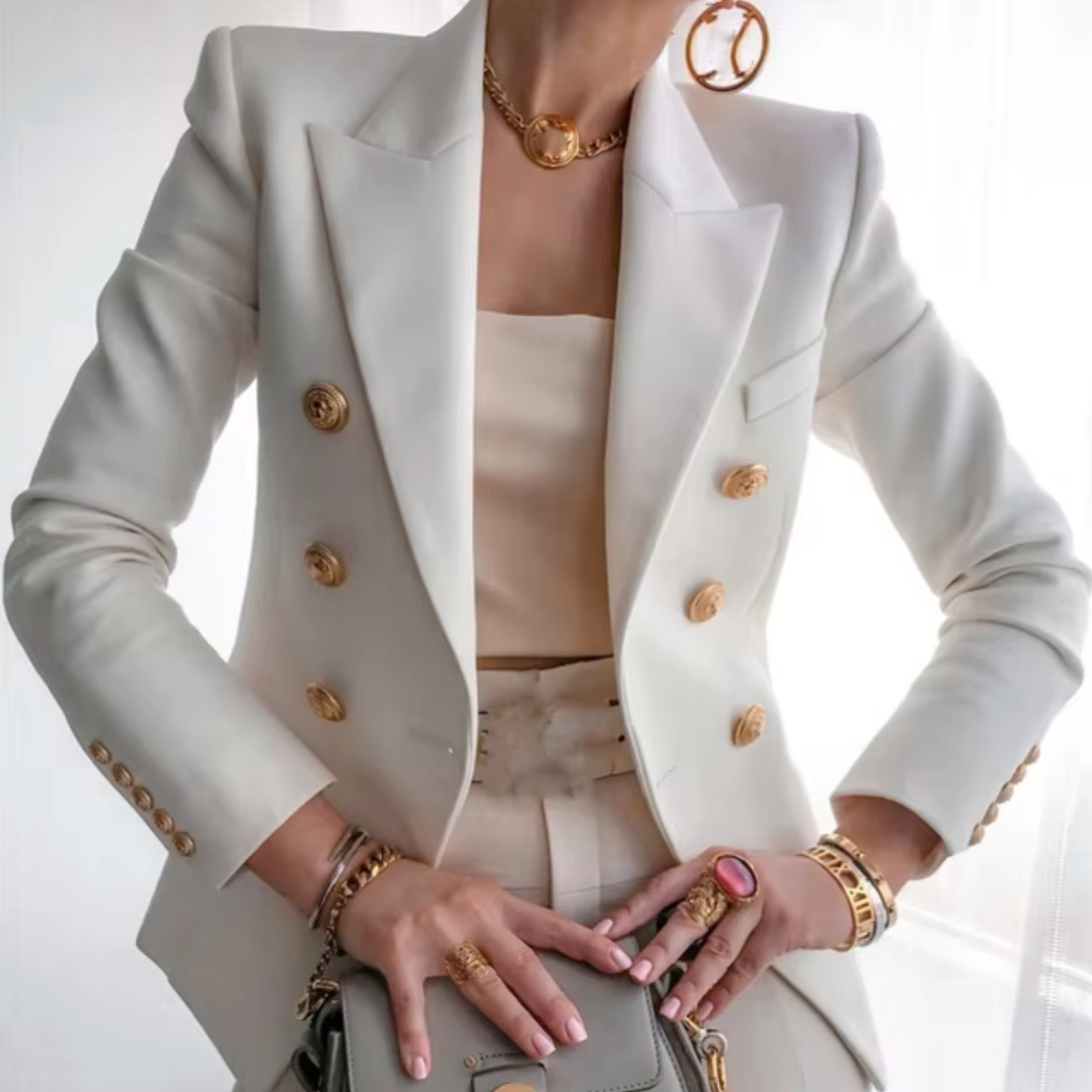 R&B | Stilvoller Blazer Mantel