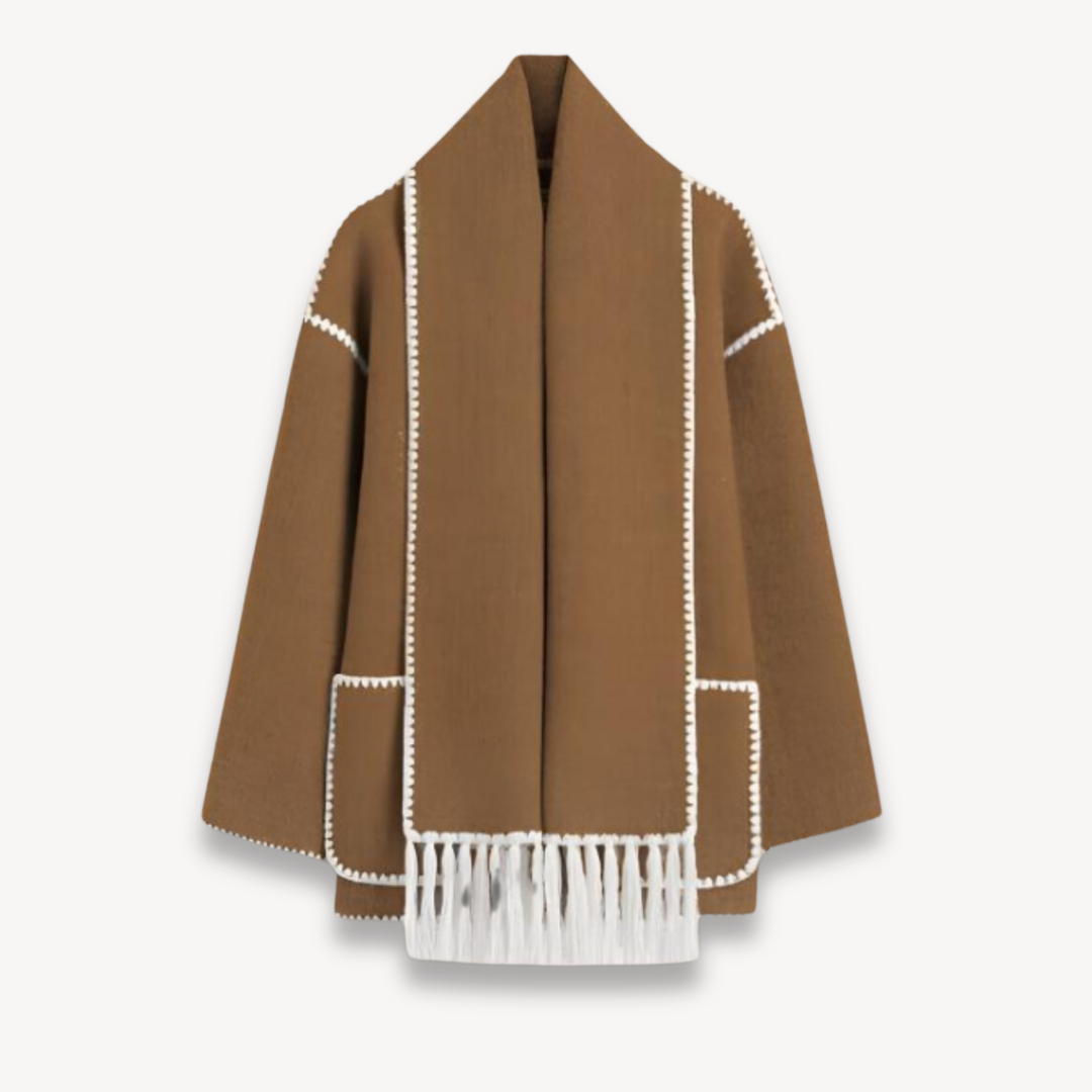 R&B | Winterjacke mit Schal für Frauen