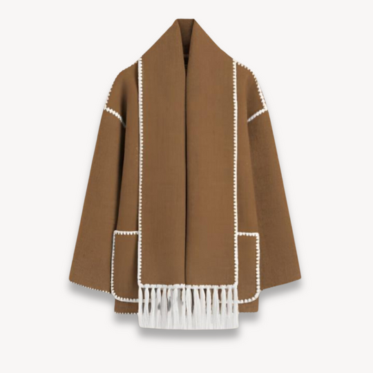 R&B | Winterjacke mit Schal für Frauen