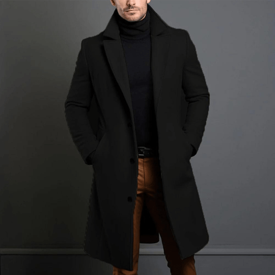 R&B | Herren langer Wintermantel