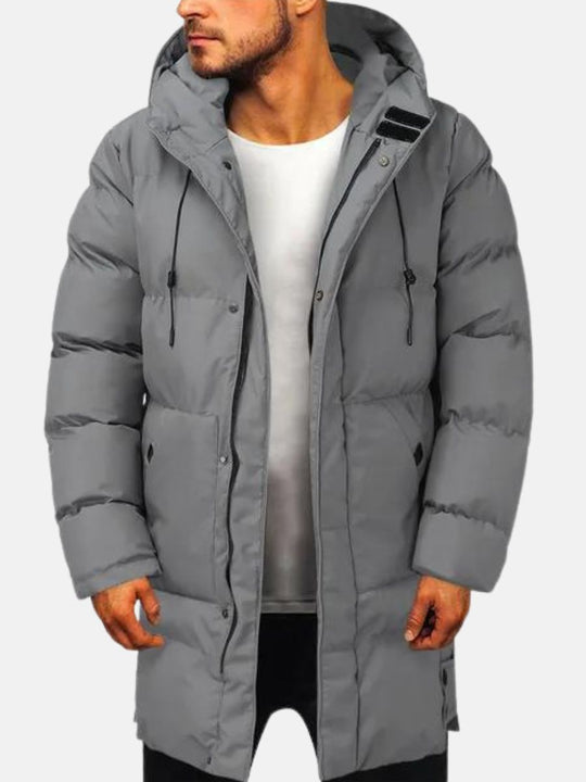 R&B | Winter Parka Jacke - Langer, Warmer Outdoor Mantel für Kälte Tage und Freizeit