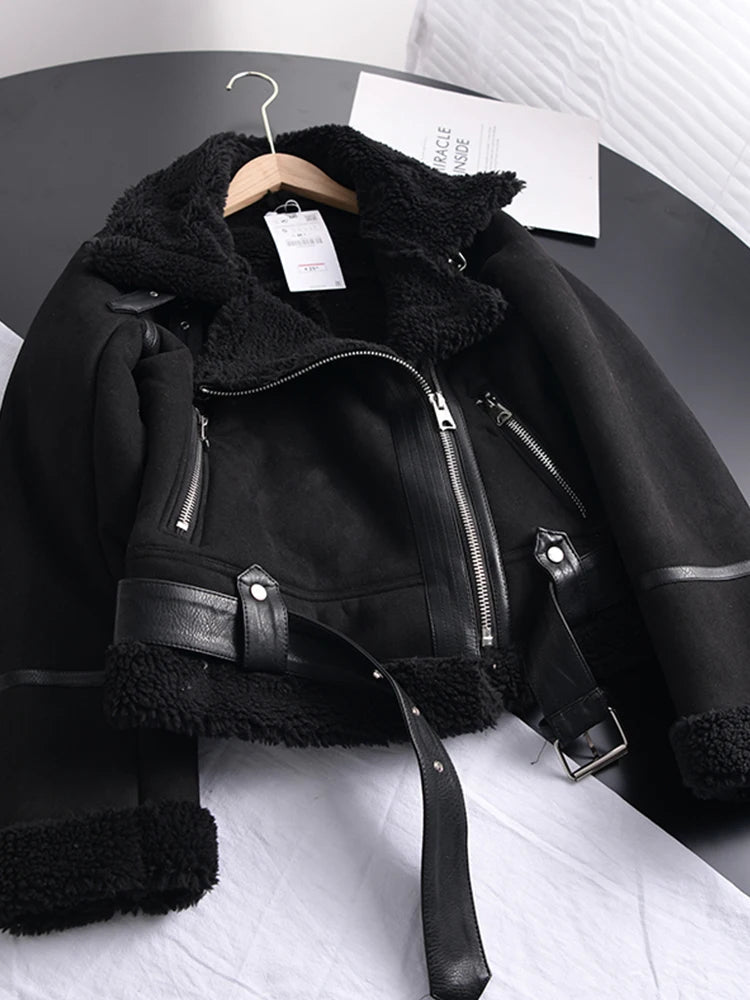 R&B | Wildleder Winterjacke - Warm & Stilvoll