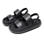R&B | Orthopädische Sandalen Comfort Plus Pantoletten mit Doppelriemen Gepolsterte, Lässige Slip-On-Sandalen